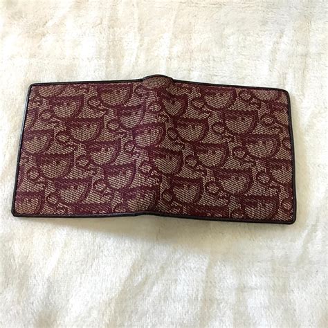 bvintage dior long wallet heart shape monogramme|Christian Dior Wallet Vintage .